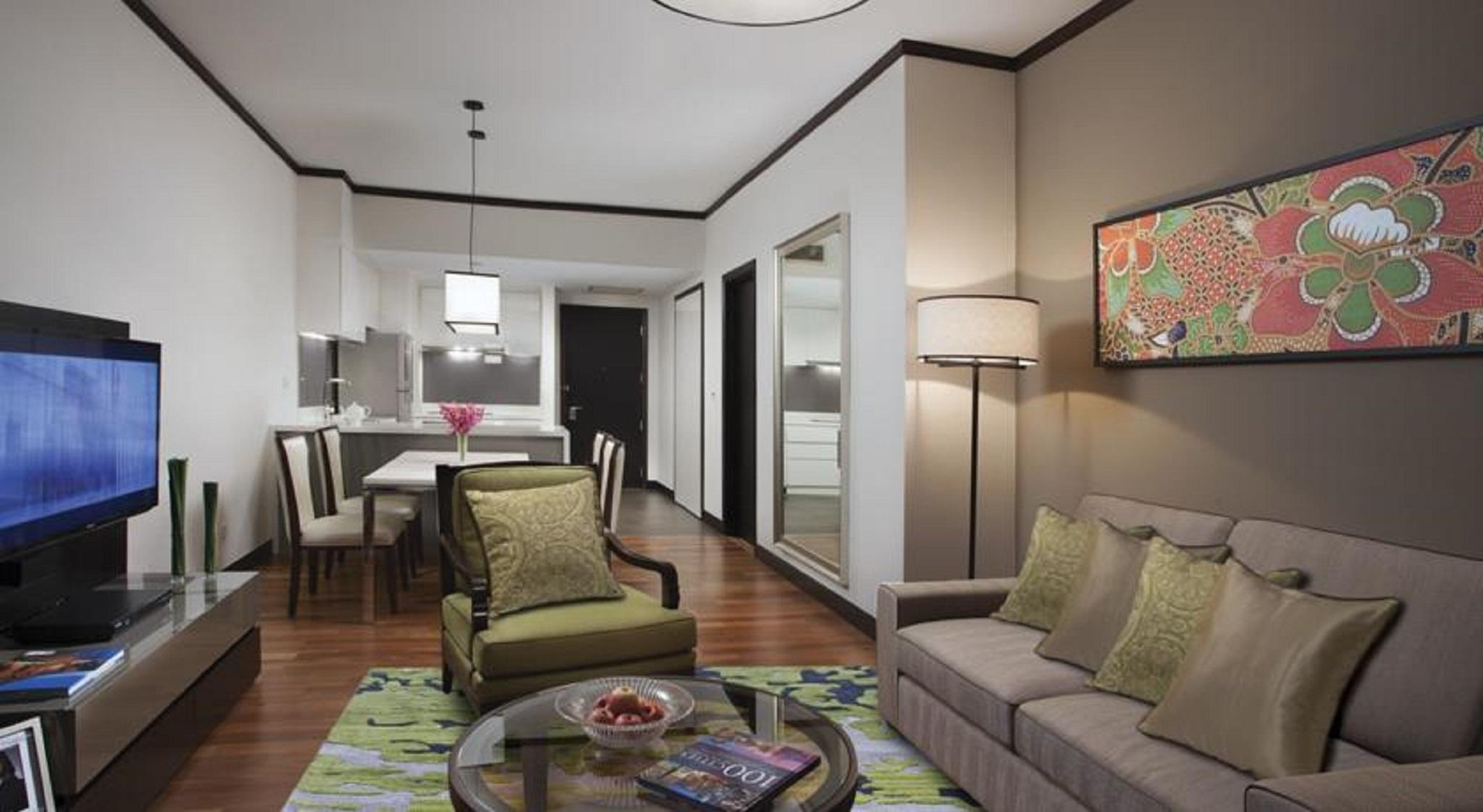 Hotel Ascott Kuala Lumpur Zewnętrze zdjęcie A typical one-bedroom apartment