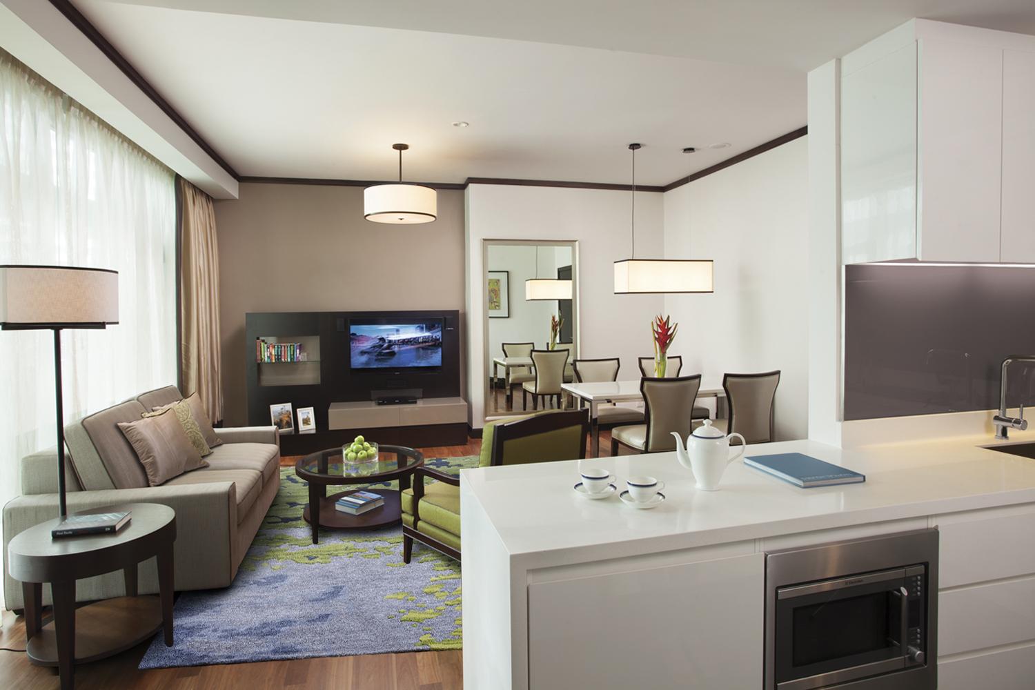 Hotel Ascott Kuala Lumpur Zewnętrze zdjęcie A typical apartment at The Residence