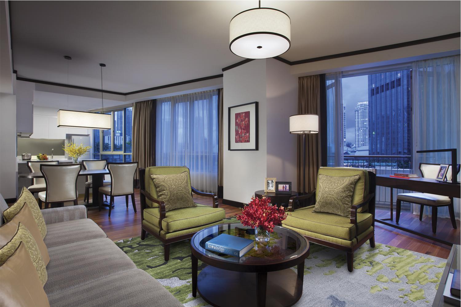 Hotel Ascott Kuala Lumpur Zewnętrze zdjęcie A suite at the Mandarin Oriental, Shanghai