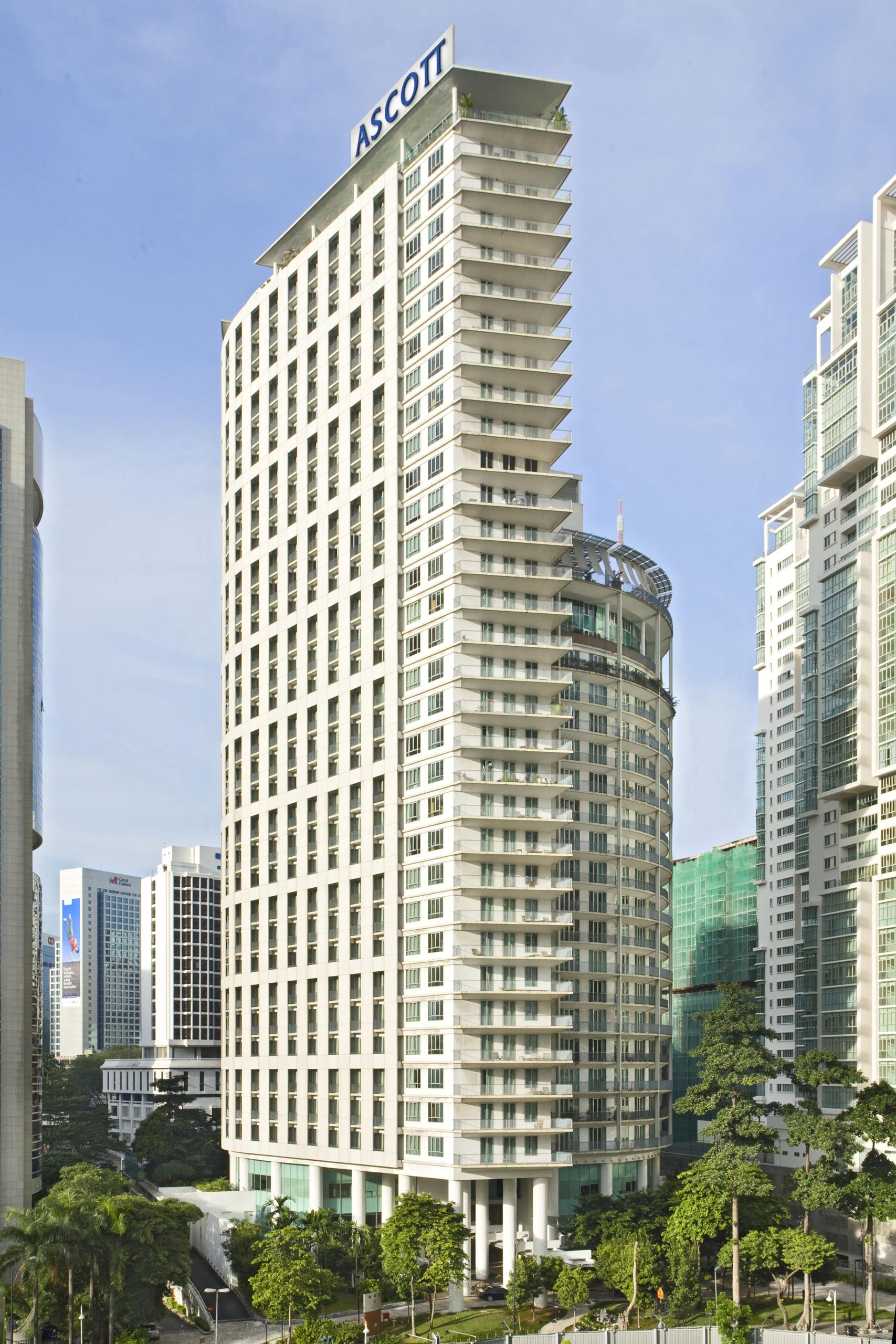 Hotel Ascott Kuala Lumpur Zewnętrze zdjęcie The building in 2013