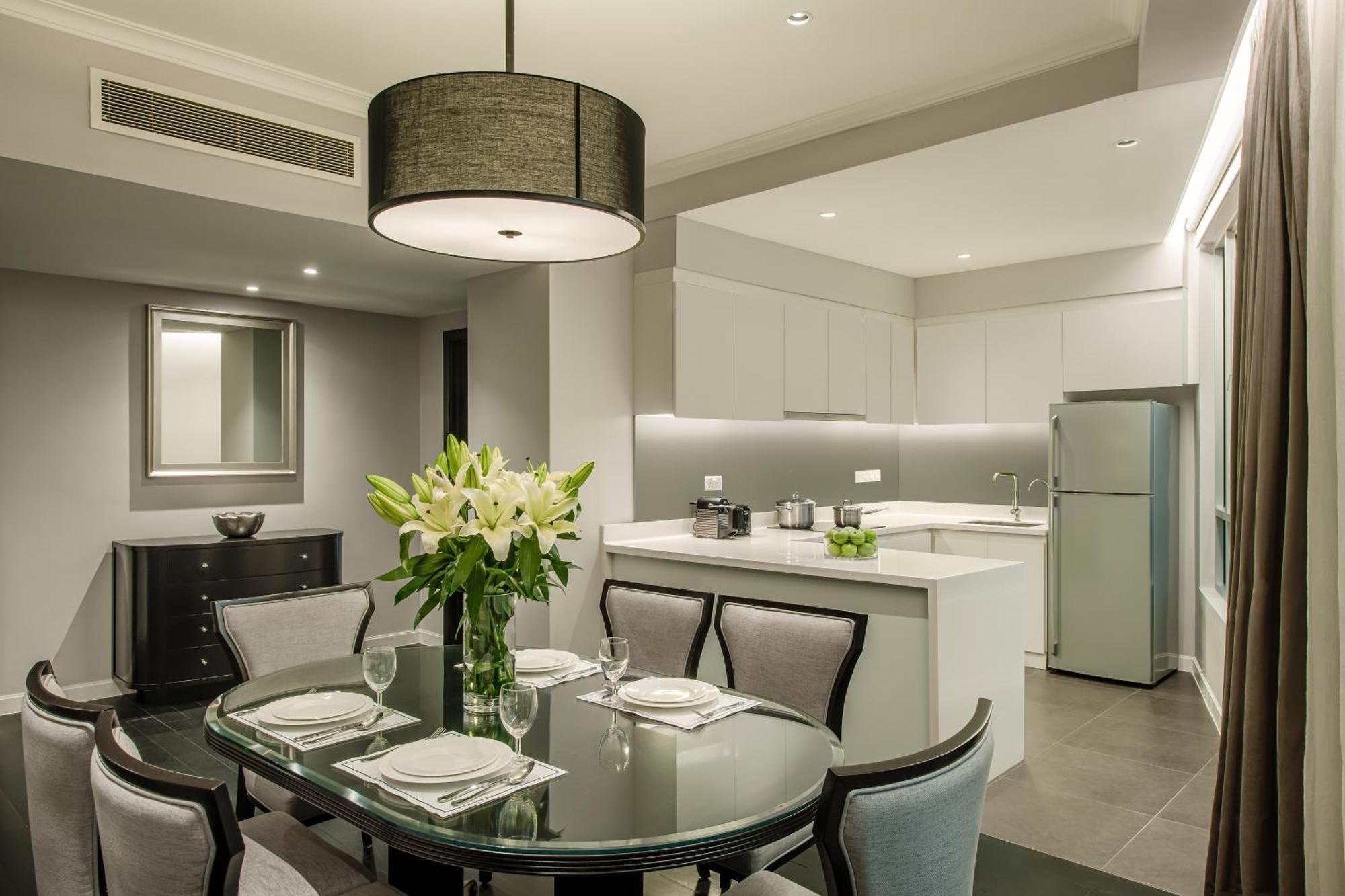 Hotel Ascott Kuala Lumpur Zewnętrze zdjęcie A kitchen in a suite at The Park, Hyderabad