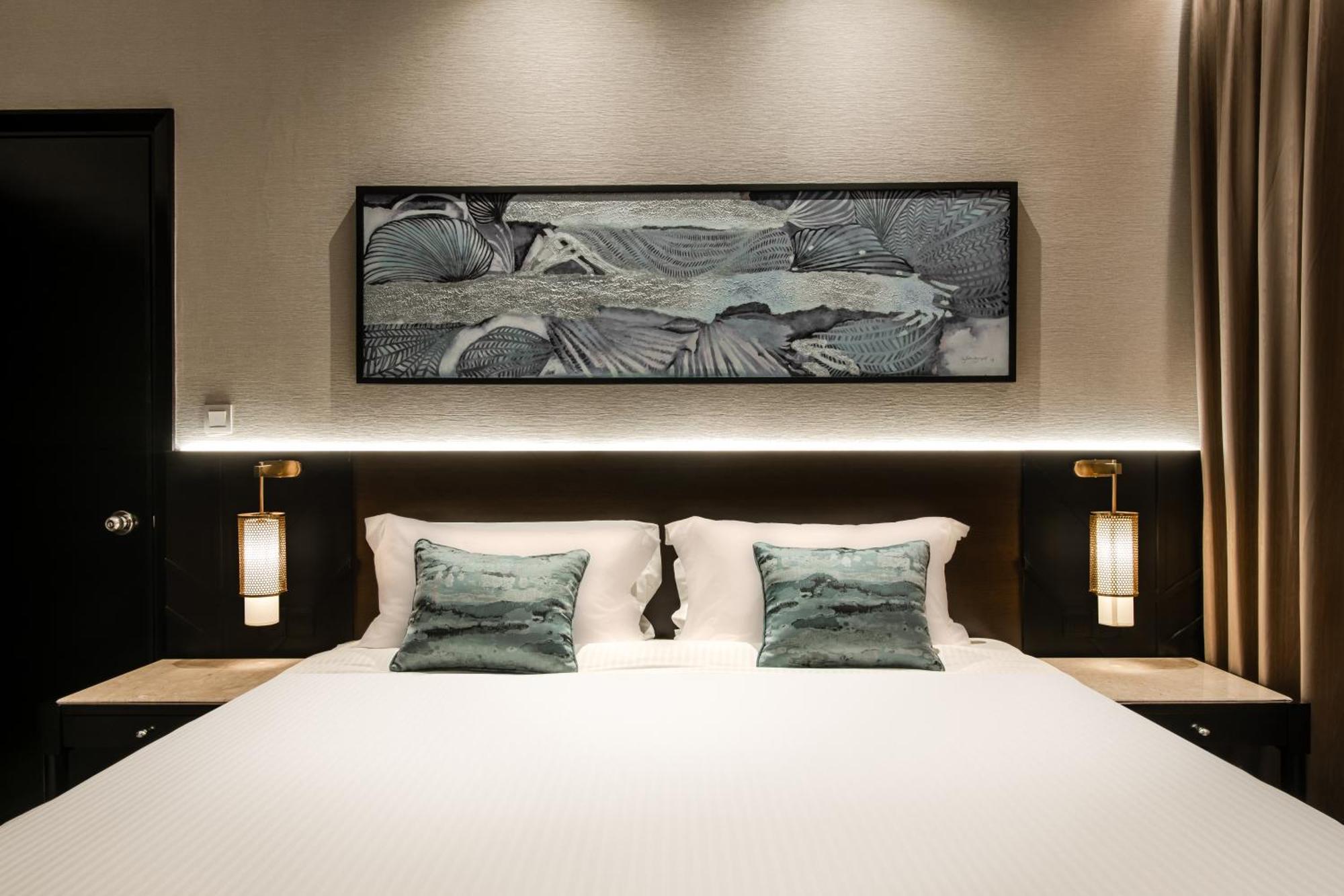 Hotel Ascott Kuala Lumpur Zewnętrze zdjęcie A bedroom at the hotel