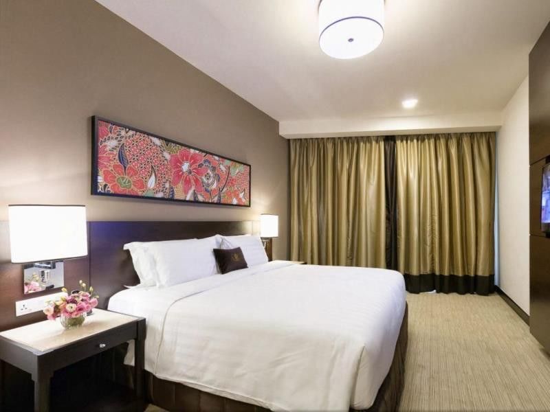 Hotel Ascott Kuala Lumpur Zewnętrze zdjęcie A bedroom at the hotel
